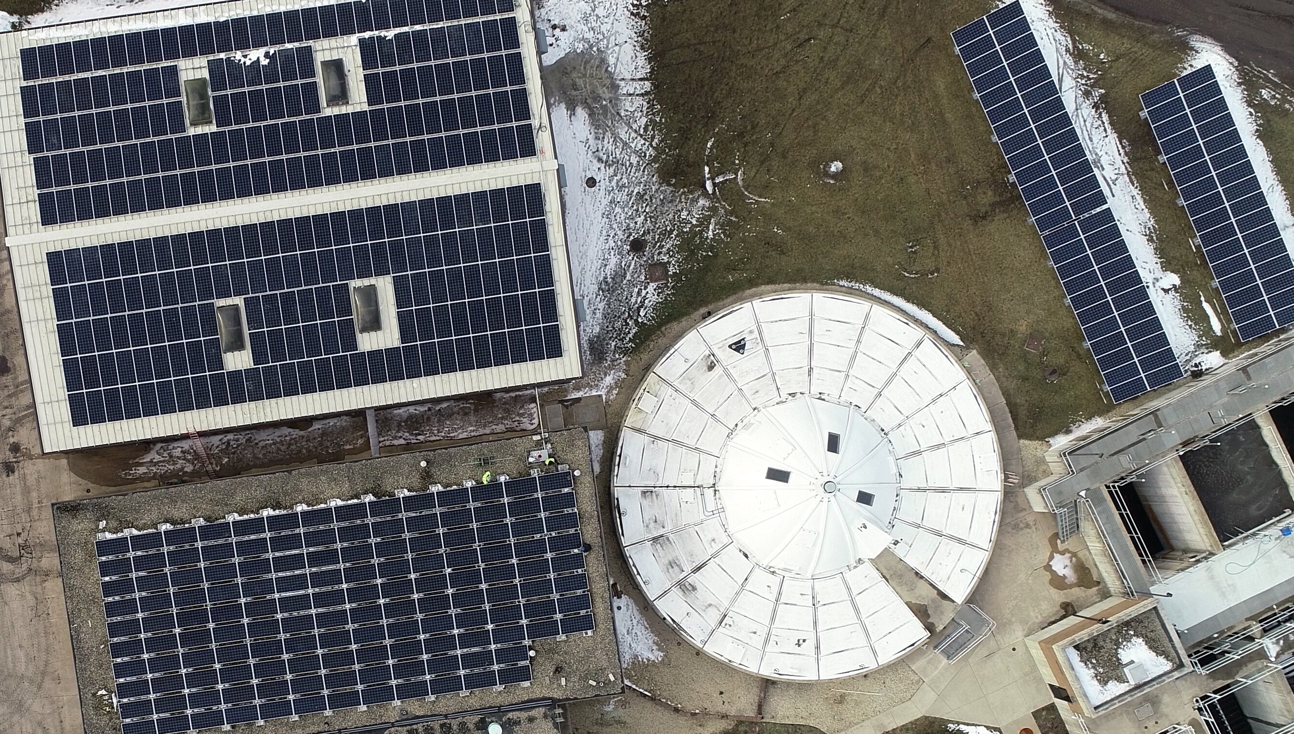 Plano, Illinois ComEd solar grid with Distributed Generation system