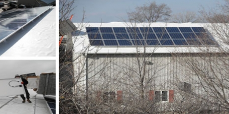 Joliet roofing firm solar installation with wcp