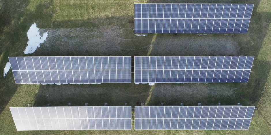 kane county ground mounted solar farm