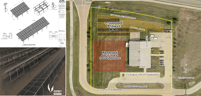 Solar system at animal shelter Kane County